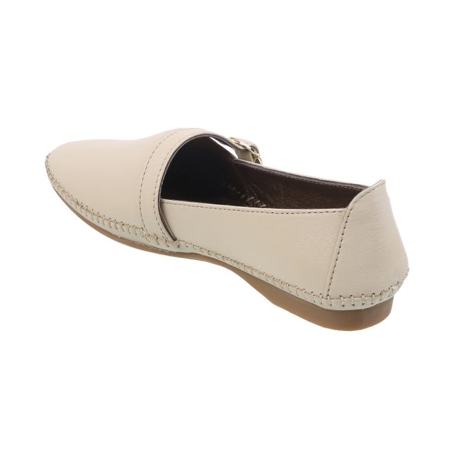 Mochi Women Beige Casual Ballerinas (SKU: 31-276L-20-42)
