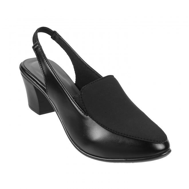 Mochi Women Black Casual Sandals