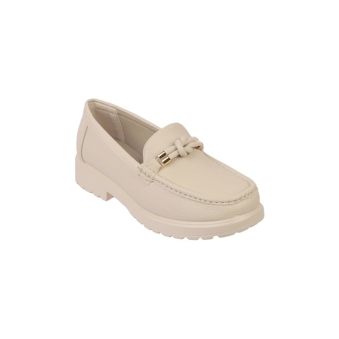 Mochi Women Beige Casual Loafers (SKU: 31-312-20-36)