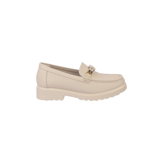 Mochi Women Beige Casual Loafers (SKU: 31-312-20-36)