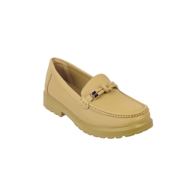 Mochi Women Yellow Casual Loafers (SKU: 31-312-33-36)