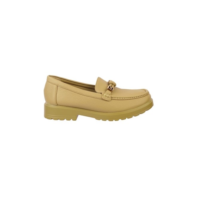 Mochi Women Yellow Casual Loafers (SKU: 31-312-33-36)