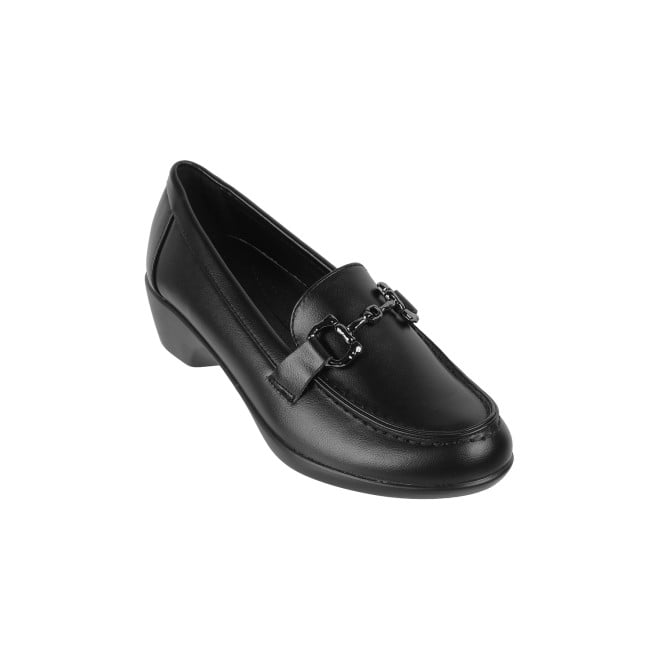 Mochi Women Black Casual Loafers (SKU: 31-314-11-36)