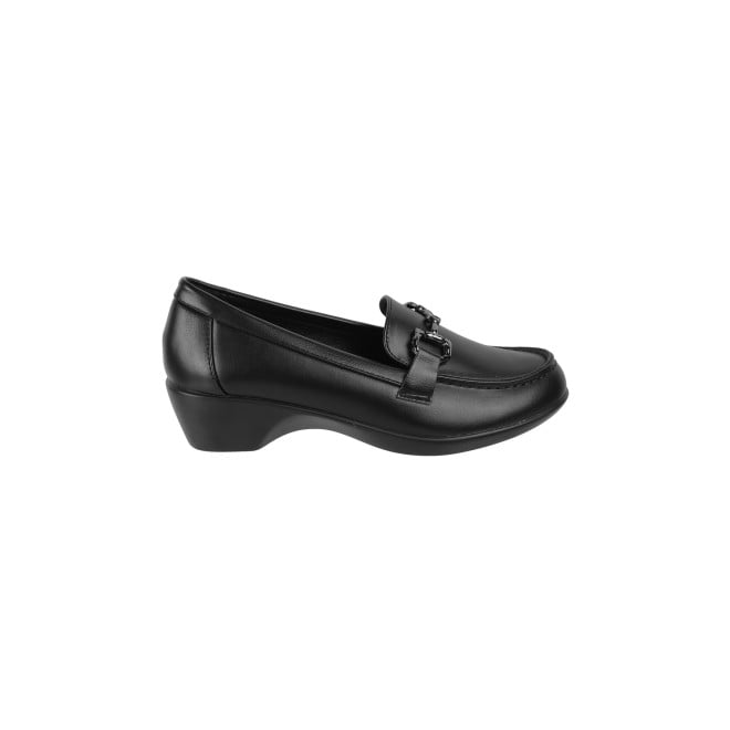 Mochi Women Black Casual Loafers (SKU: 31-314-11-36)