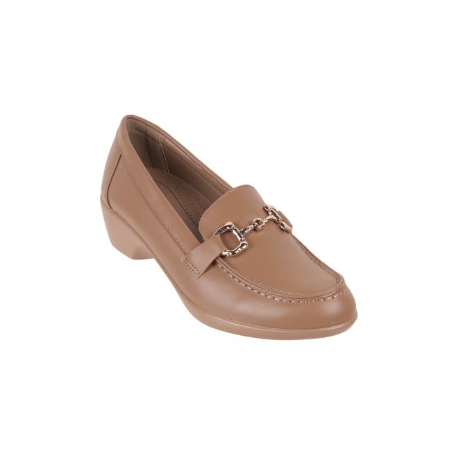 Mochi Women Brown Casual Loafers (SKU: 31-314-12-36)