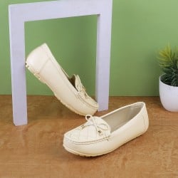 Women Beige Casual Loafers