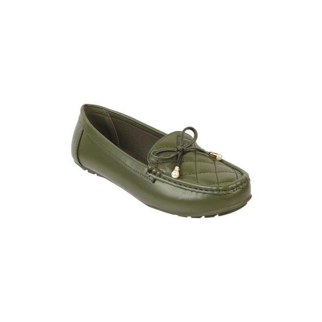 Mochi Women Green Casual Loafers (SKU: 31-318-21-36)