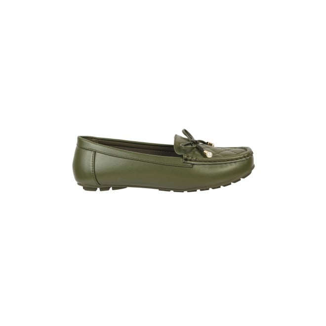 Mochi Women Green Casual Loafers (SKU: 31-318-21-36)