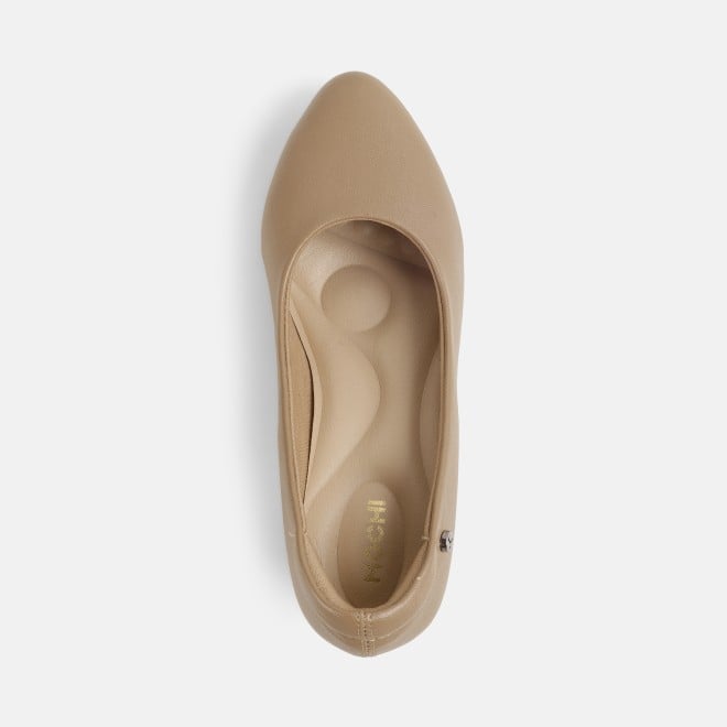 Mochi Women Beige Formal Pumps (SKU: 31-319-20-36)