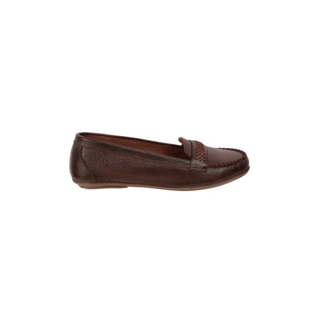 Mochi Women Brown Casual Ballerinas (SKU: 31-322-12-36)