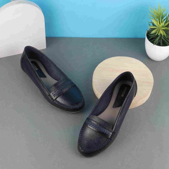 Mochi Women Blue Casual Ballerinas (SKU: 31-322-45-36)