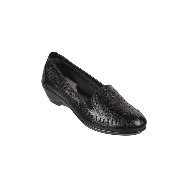 Mochi Women Black Casual Slip Ons (SKU: 31-323-11-36)