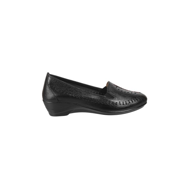 Mochi Women Black Casual Slip Ons (SKU: 31-323-11-36)