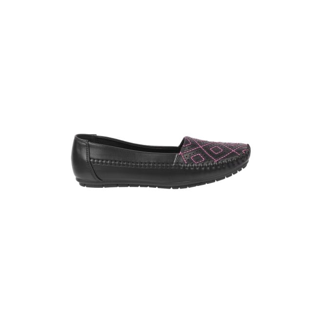 Mochi Women Black Casual Ballerinas (SKU: 31-330-11-36)