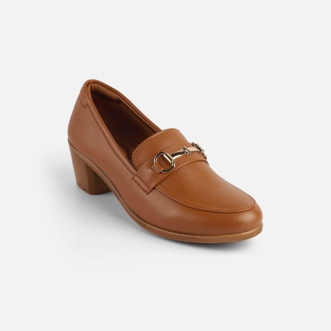 Mochi Women Tan Formal Slip-on (SKU: 31-338-23-36)