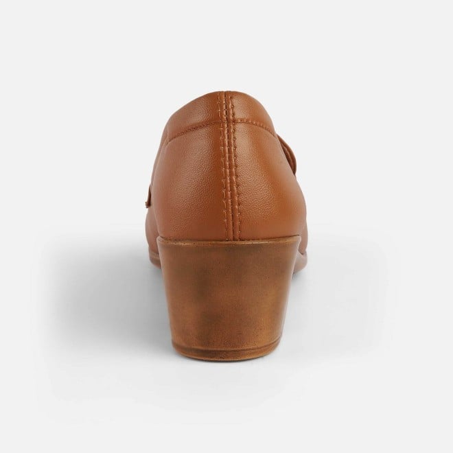 Mochi Women Tan Formal Slip-on (SKU: 31-338-23-36)