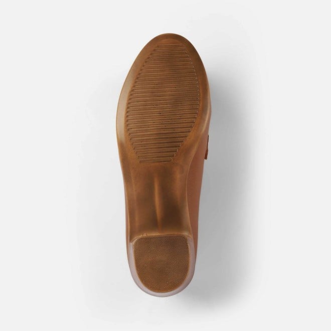 Mochi Women Tan Formal Slip-on (SKU: 31-338-23-36)