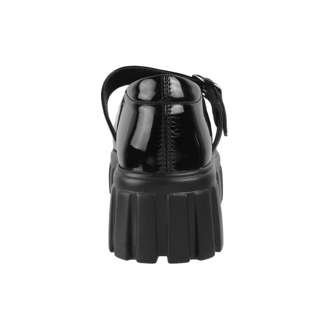 Mochi Women Black Casual Slip-Ons (SKU: 31-340-11-38)