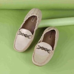 Women Beige Casual Loafers