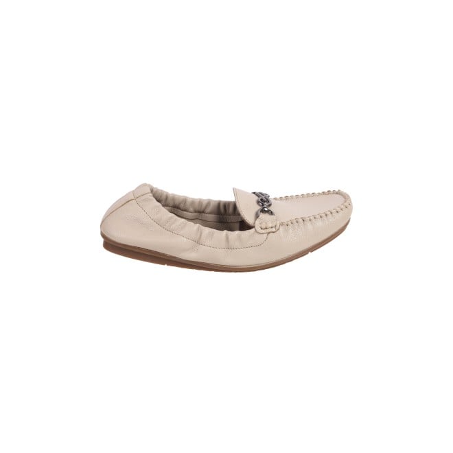 Mochi Women Beige Casual Loafers (SKU: 31-348-20-36)