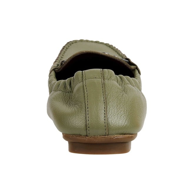Mochi Women Green Casual Loafers (SKU: 31-348-21-38)