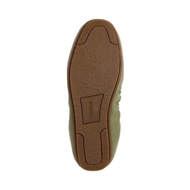 Mochi Women Green Casual Loafers (SKU: 31-348-21-38)