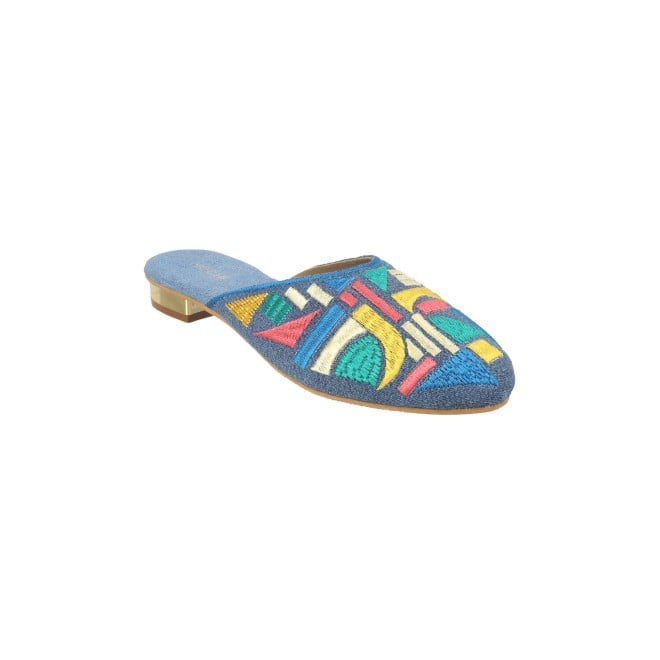 Mochi Women Blue Casual Clogs (SKU: 31-359-45-36)