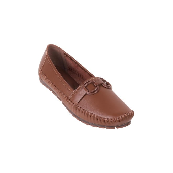 Mochi Women Tan Casual Ballerinas (SKU: 31-378-23-36)