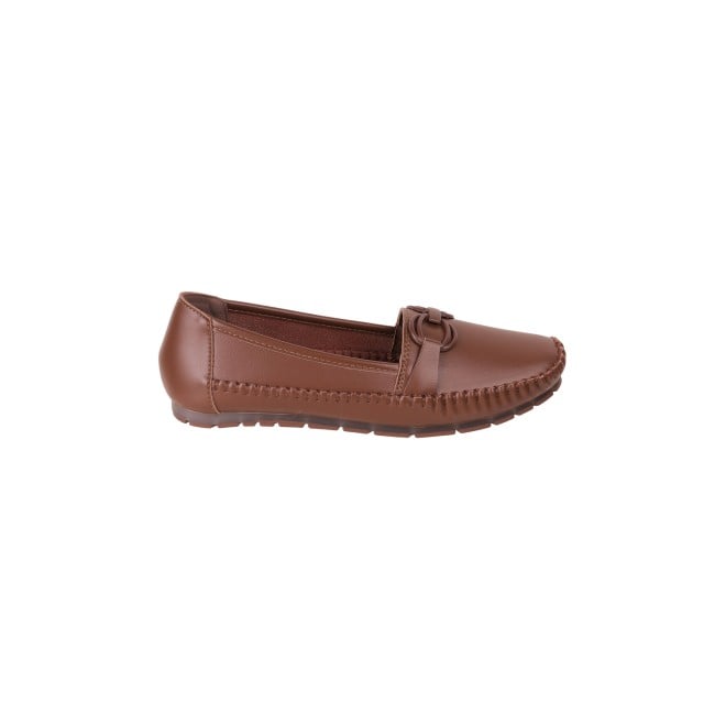 Mochi Women Tan Casual Ballerinas (SKU: 31-378-23-36)