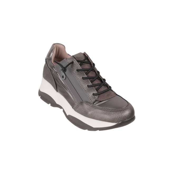 Mochi Women Grey Casual Sneakers (SKU: 31-379-14-36)