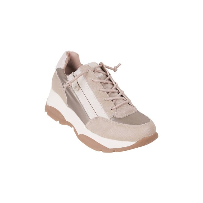 Mochi Women Beige Casual Sneakers (SKU: 31-379-20-36)