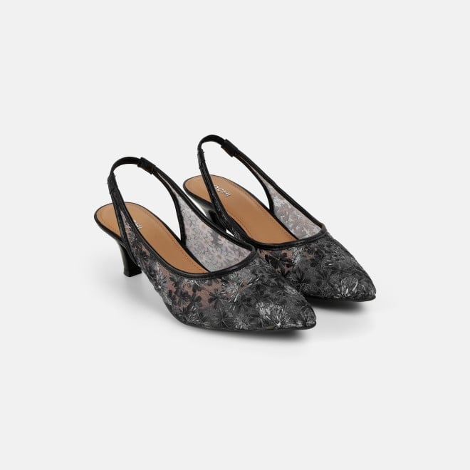 Mochi Women Black Casual Sandals (SKU: 31-438-11-36)