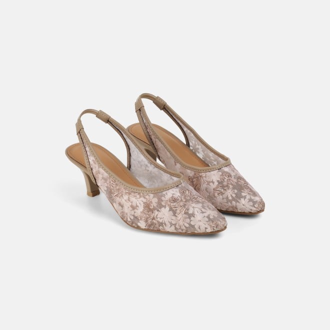 Mochi Women Beige Casual Sandals (SKU: 31-438-20-36)