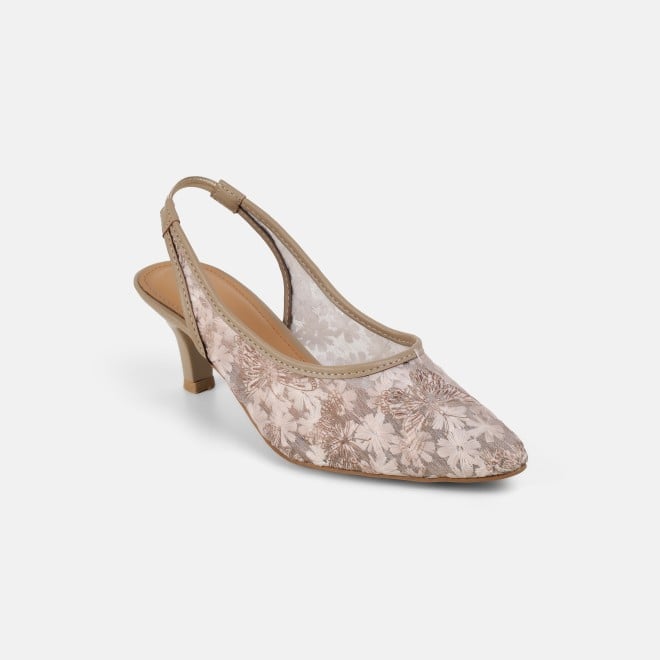 Mochi Women Beige Casual Sandals (SKU: 31-438-20-36)