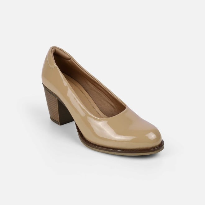 Mochi Women Beige Formal Pumps (SKU: 31-444-20-36)