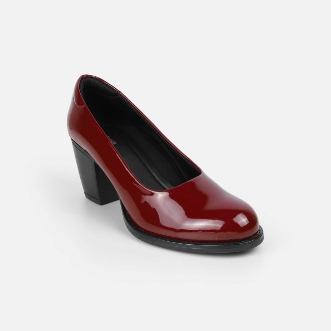 Mochi Women Maroon Formal Pumps (SKU: 31-444-44-37)