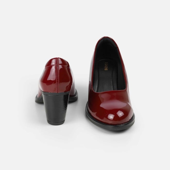 Mochi Women Maroon Formal Pumps (SKU: 31-444-44-37)