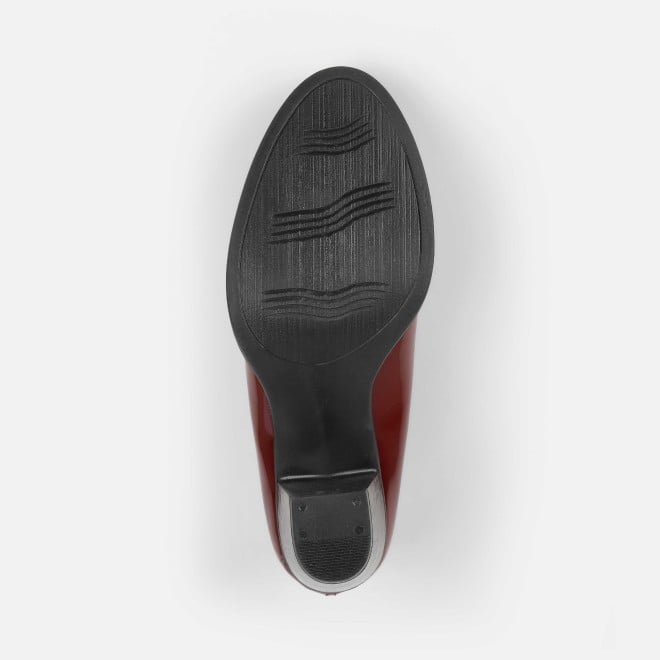 Mochi Women Maroon Formal Pumps (SKU: 31-444-44-37)