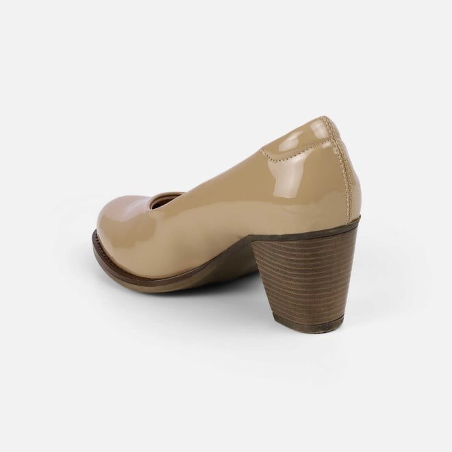 Mochi Women Beige Formal Pumps (SKU: 31-444-20-36)