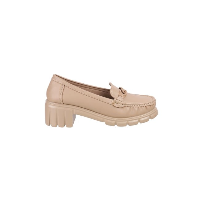 Mochi Women Khaki Casual Pumps (SKU: 31-472-62-36)