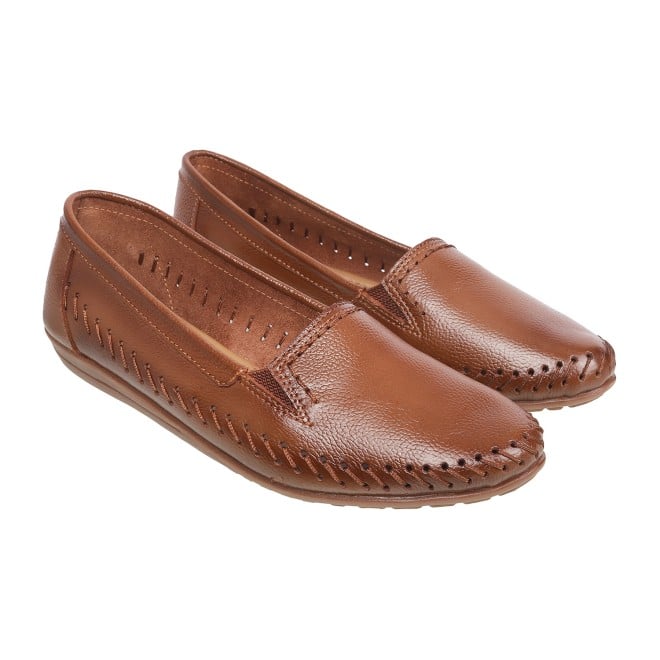 Mochi Women Rust Casual Ballerinas