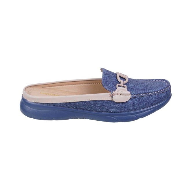 Mochi Women Navy-Blue Casual Slip Ons (SKU: 31-477-17-37)