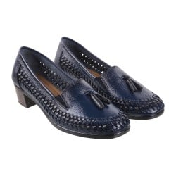 Women Navy-Blue Formal Pumps