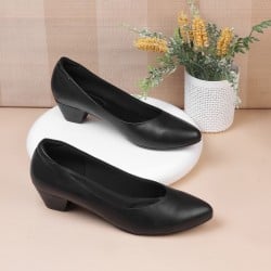 Women Black Formal Pumps