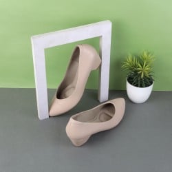 Women Beige Formal Pumps