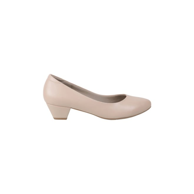 Mochi Women Beige Formal Pumps (SKU: 31-4833-20-36)