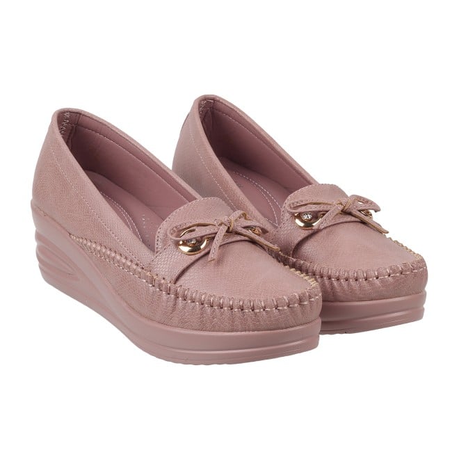 Mochi Women Pink Casual Pumps