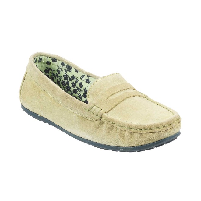 Mochi Light-Green Casual Loafers