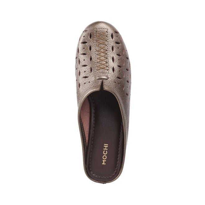 Buy Mochi Women Bronze Casual Sandals Online SKU: 35-165-46-36
