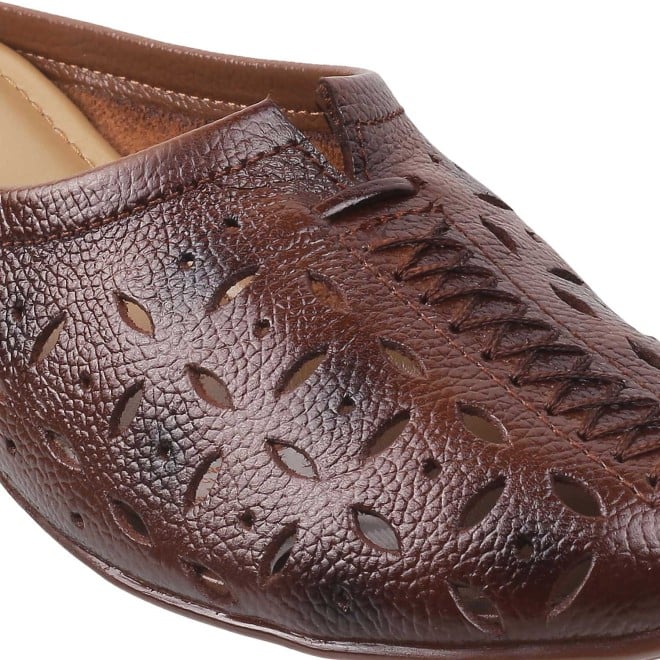 Mochi Women Rust Casual Slip Ons (SKU: 31-4878L-91-42)